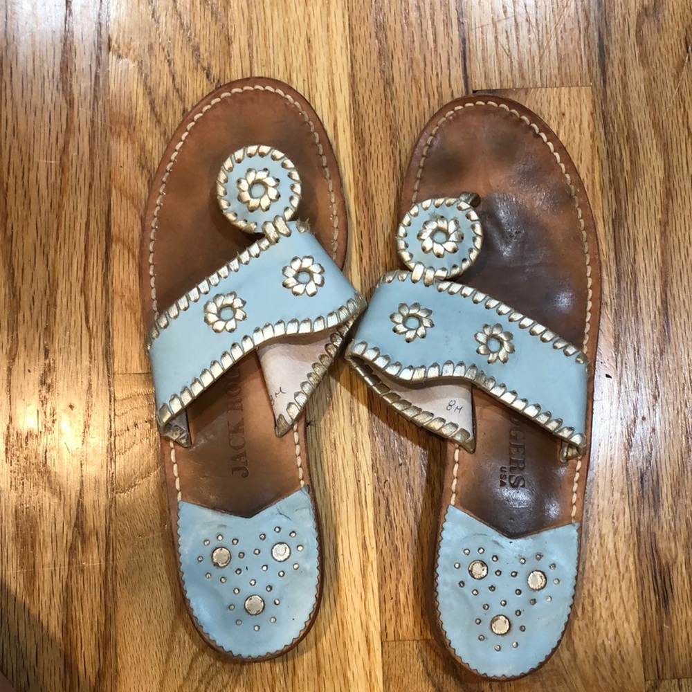 Jack Rogers sandals worn a bit but in great condition